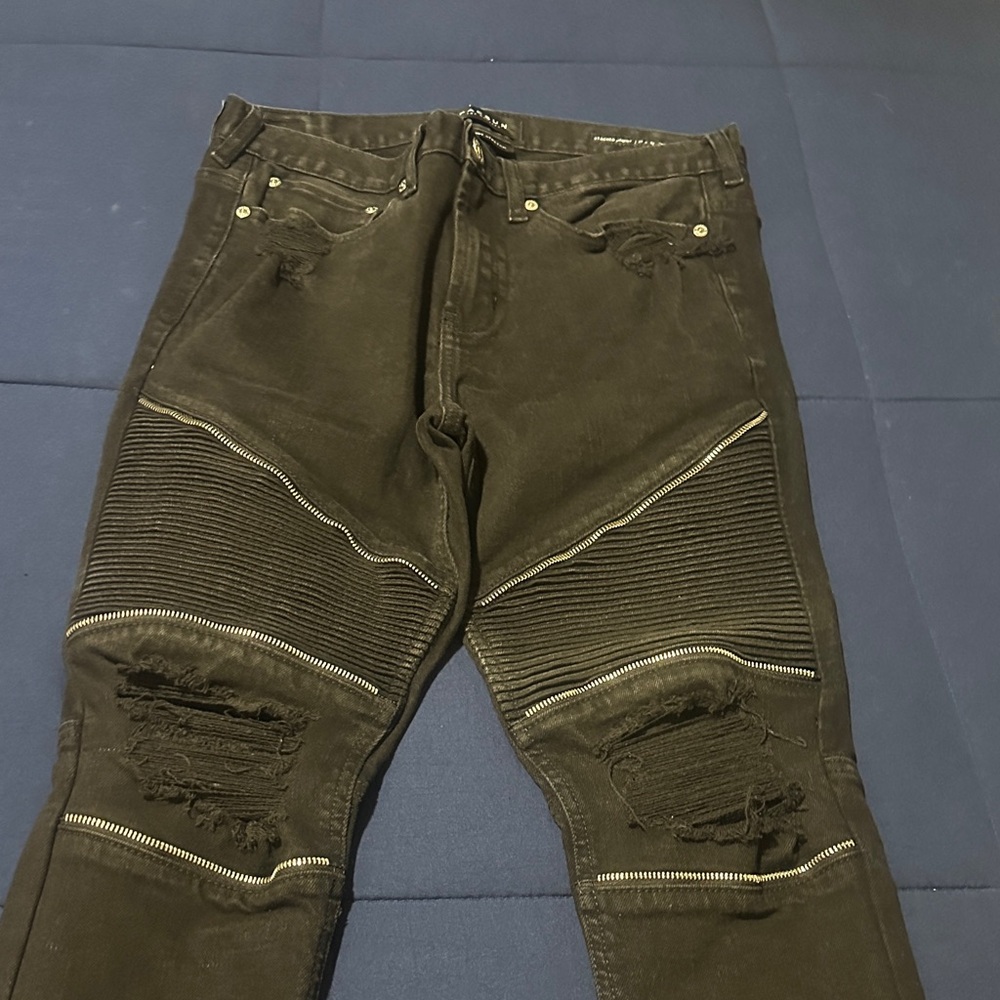 PacSun Men's Skinny Jeans - Dark Brown